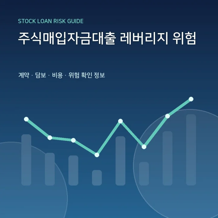 주식매입자금대출 레버리지 위험