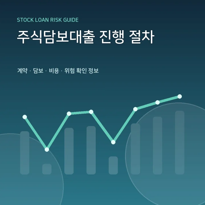 주식담보대출 진행 절차