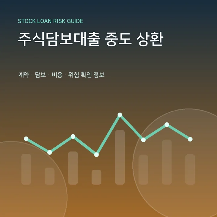 주식담보대출 중도 상환