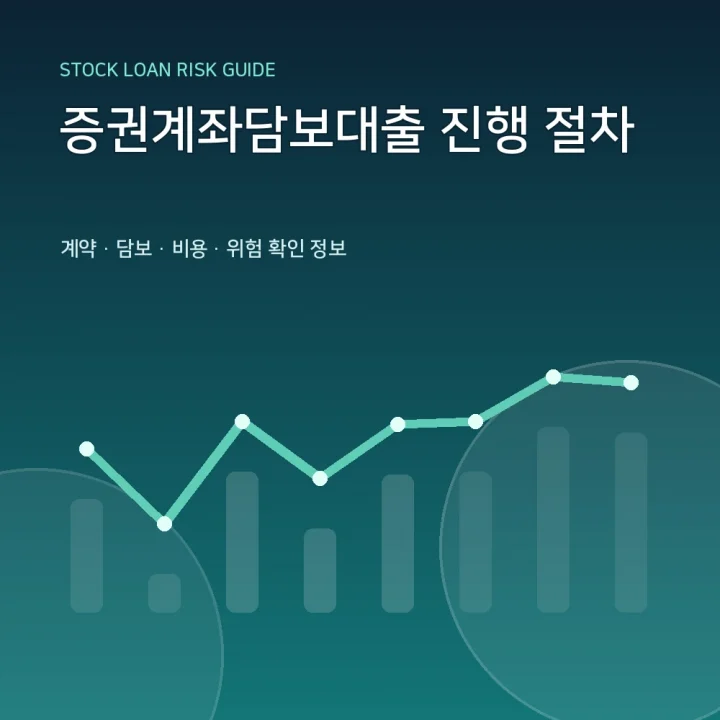 증권계좌담보대출 진행 절차