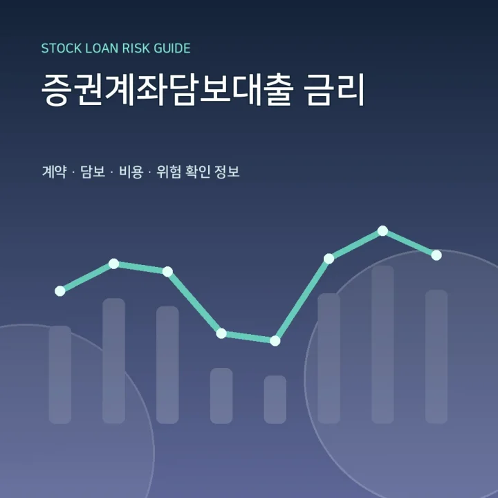 증권계좌담보대출 금리