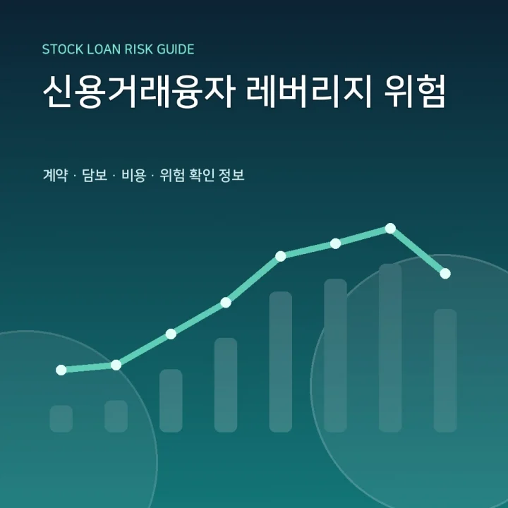 신용거래융자 레버리지 위험