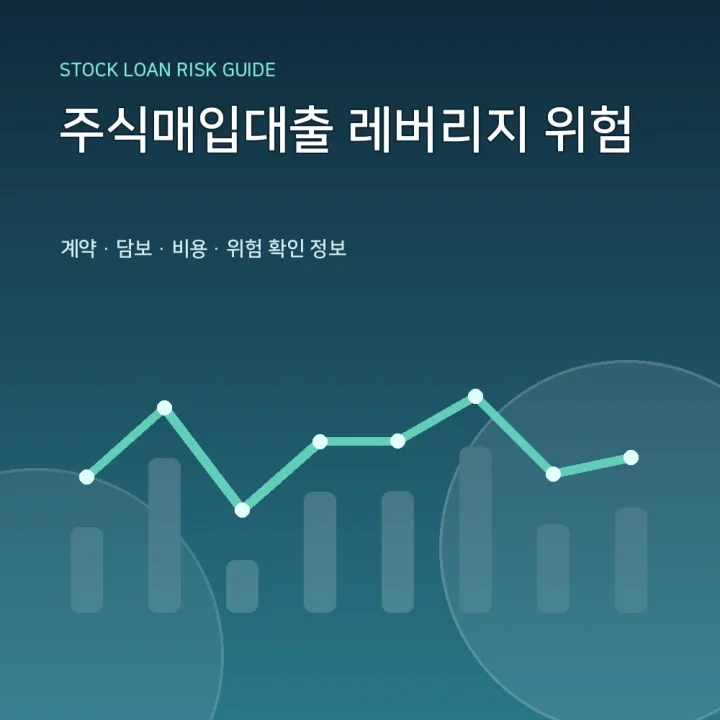 주식매입대출 레버리지 위험